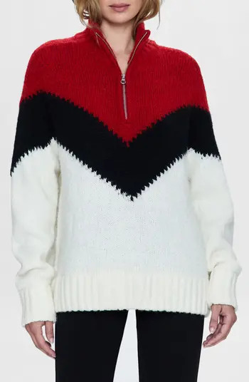 Maribel Colorblock Half-Zip Sweater | Nordstrom