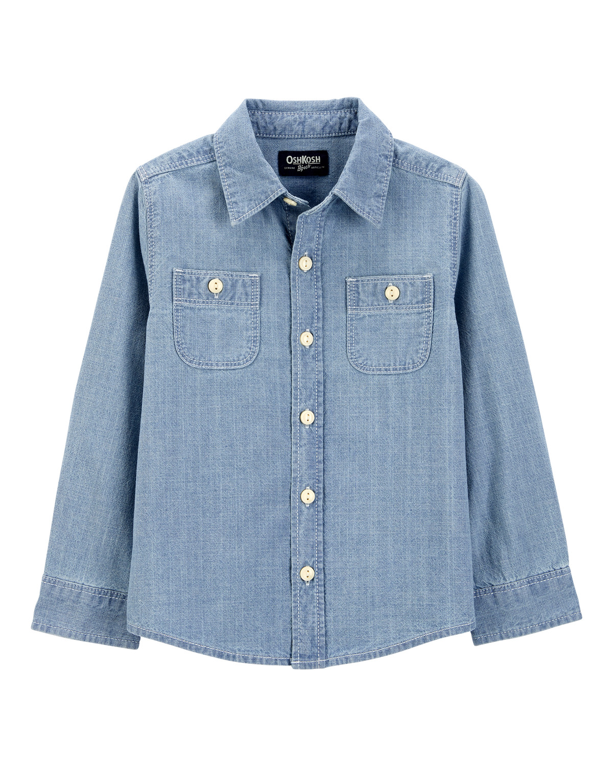 Baby Chambray Button-Front Shirt | Carter's Inc