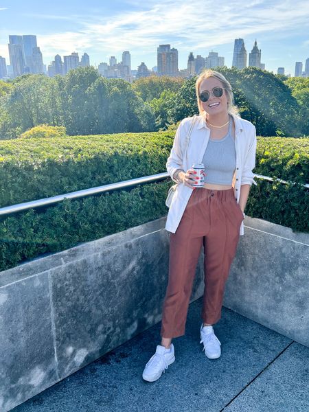 the most beautiful day in central park ✨ enjoying the sunshine on the rooftop garden at the Met 🤍 

#LTKtravel #LTKstyletip