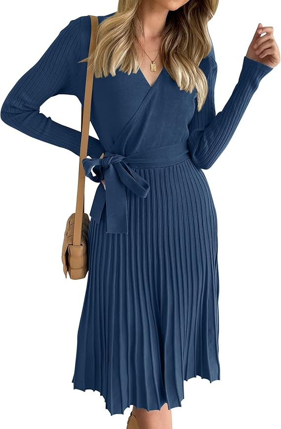 ZESICA Sweater Dress | Amazon (US)