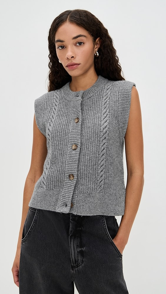 Ines Cable Sweater Vest | Shopbop