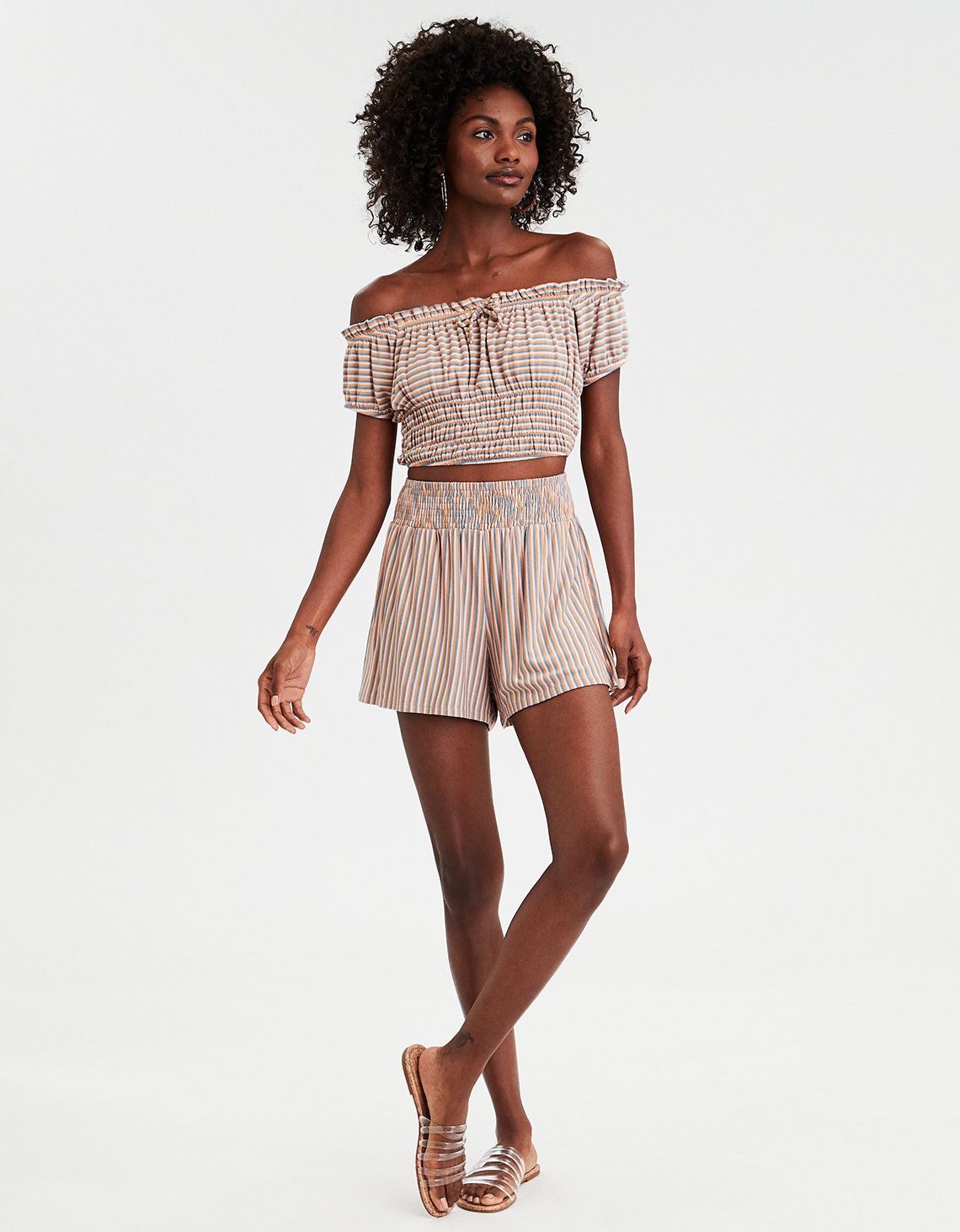 AE Knit Off-The-Shoulder Top | American Eagle Outfitters (US & CA)