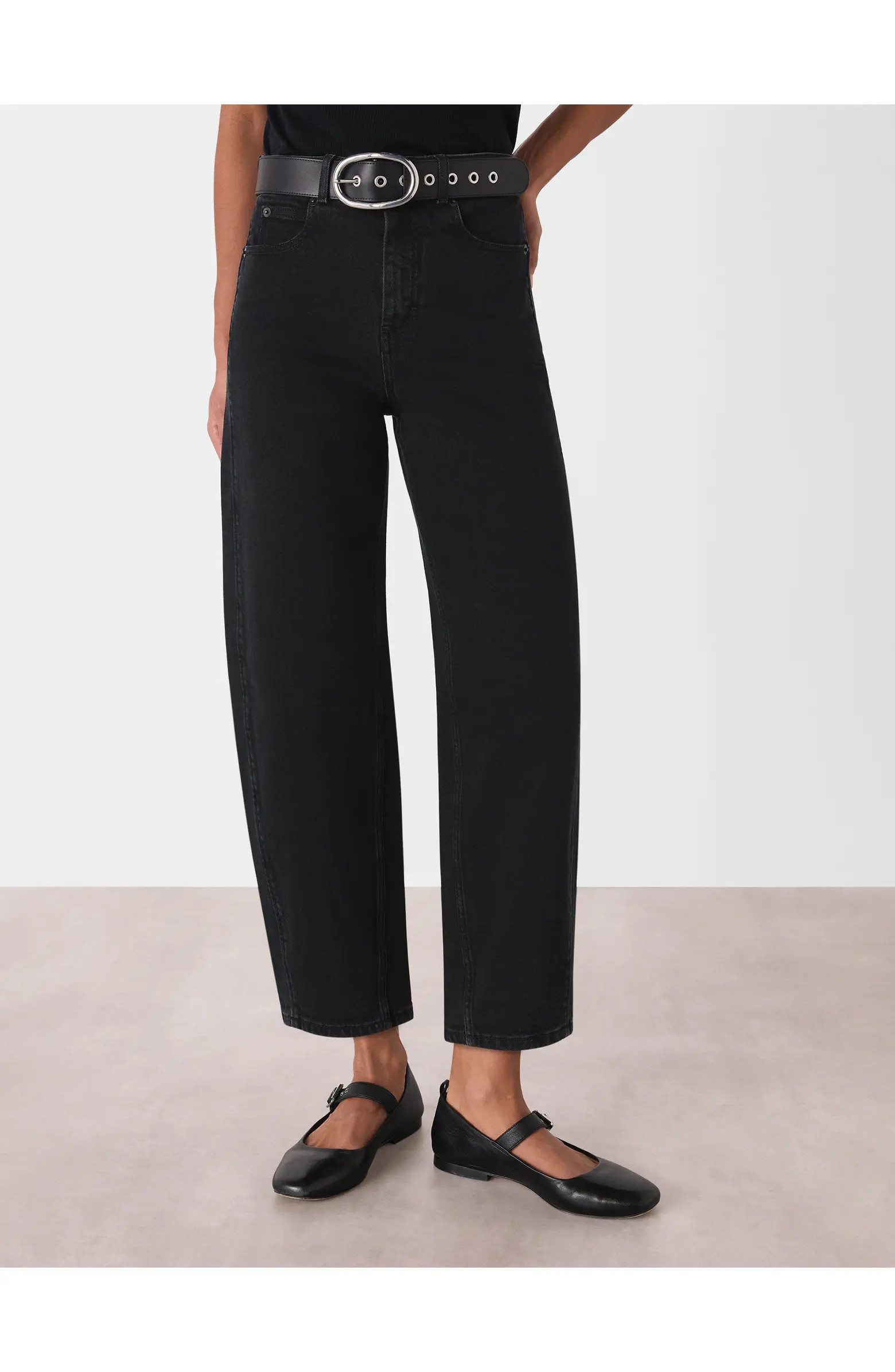 High Waist Barrel Leg Jean | Nordstrom
