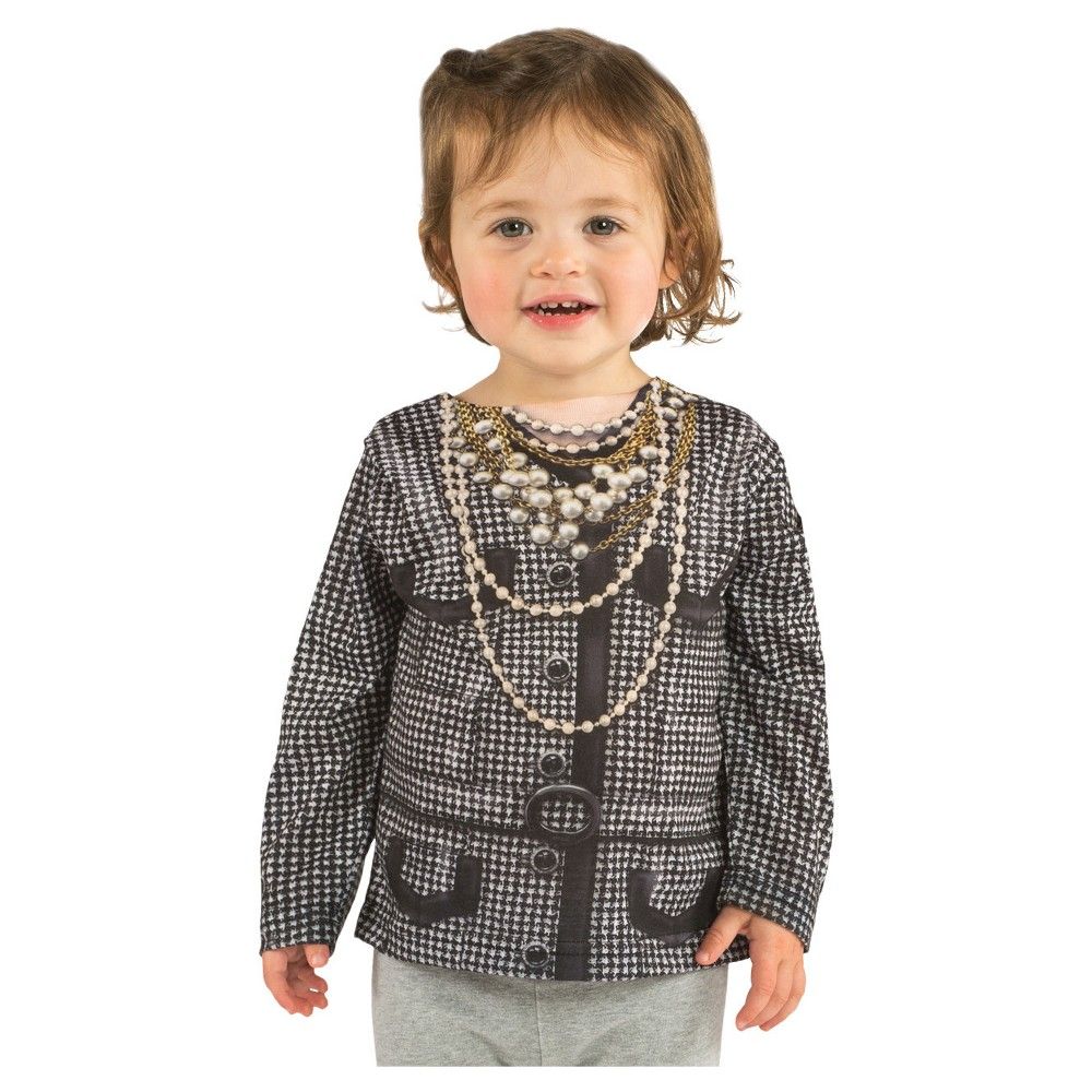 Halloween Toddler Girls' Houndstooth Costume Jacket T-Shirt 2T, Girl's, Size: Small | Target