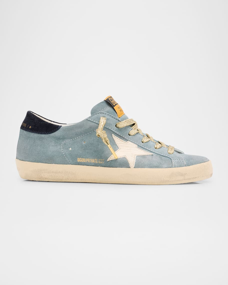 Golden Goose Super-Star Low-Top Suede Sneakers | Neiman Marcus