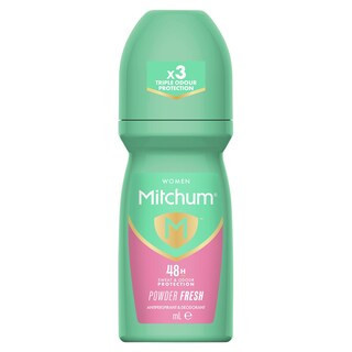 Mitchum Powder Fresh Roll On100ml | Tesco F&F
