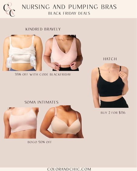 Nursing and pumping bras that I love! Including Soma, Hatch and Kindred Bravely. Love these for easy access and all are so comfortable  

#LTKBump #LTKBaby #LTKStyleTip