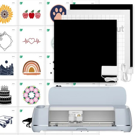 Cricut Maker 3 Smart Die-Cutting Machine, Mist, Includes $50 Digital Content | Walmart (US)