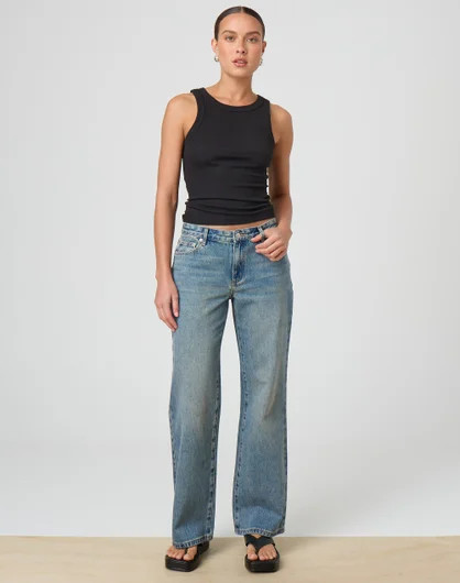 Low Rise Straight Leg Jean | Glassons (Australia)