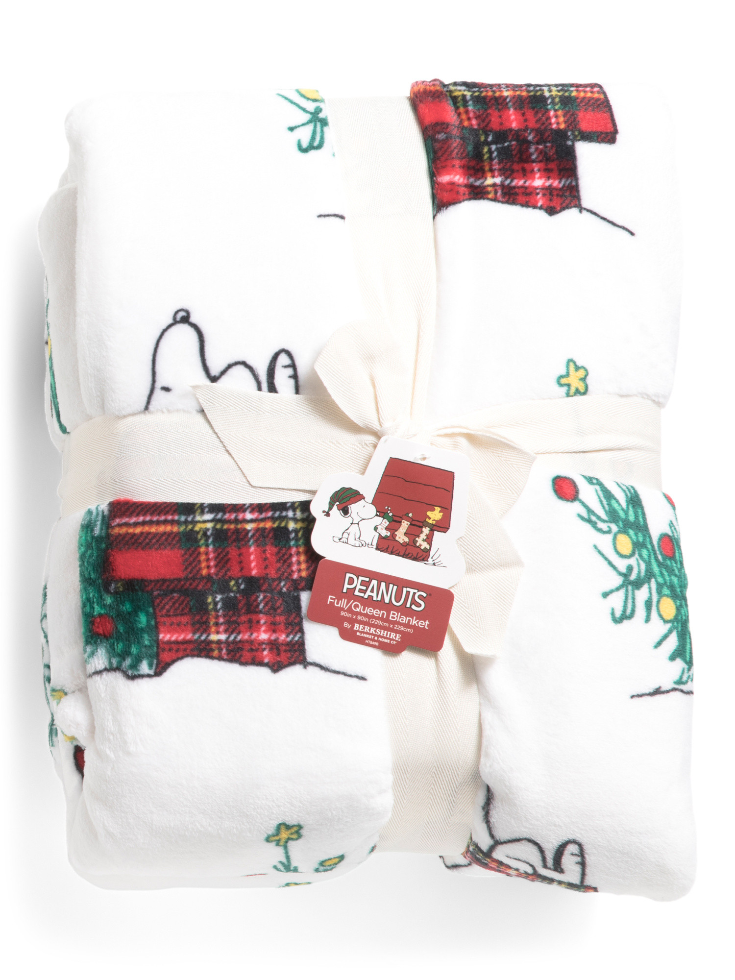 Winter Plaid Snoopy House Blanket | Bed & Bath | Marshalls | Marshalls