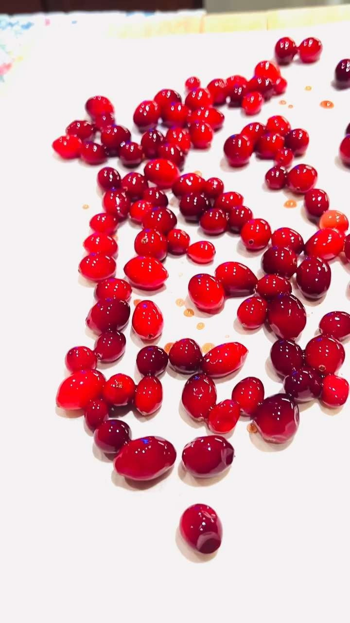Homemade Frosted Cranberries for my charcuterie:
Ingredients: 
2 cups fresh cranberries - 1 pack of 16 oz.

1 cup sugar, divided into 2

1 cup water

Instructions
1. Make Simple Syrup by heating 1 cup water + ½ cup sugar(you can substitute with maple syrup) until dissolved.
Remove from heat.

2. Coat Cranberries - by stirring cranberries into warm syrup.
Let sit for 5–10 minutes.
Transfer to a rack or parchment paper and dry for about 45–60 min.

3. Add the Sparkle - that means rolling the cranberries in ½ cup sugar. Roll 2x for extra sparkle, even adding powdered sugar to the mix. 
Spread to dry for another 30 minutes.

Enjoy these vibrant red and festive cranberries.  

 #LTKHoliday #LTKfoodie #LTKHome