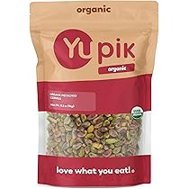 Yupik Organic Raw Pistachios, No Shells, 2.2 lb (35.2 oz), Gluten-Free, Non-GMO, Kosher, Vegan, K... | Amazon (US)