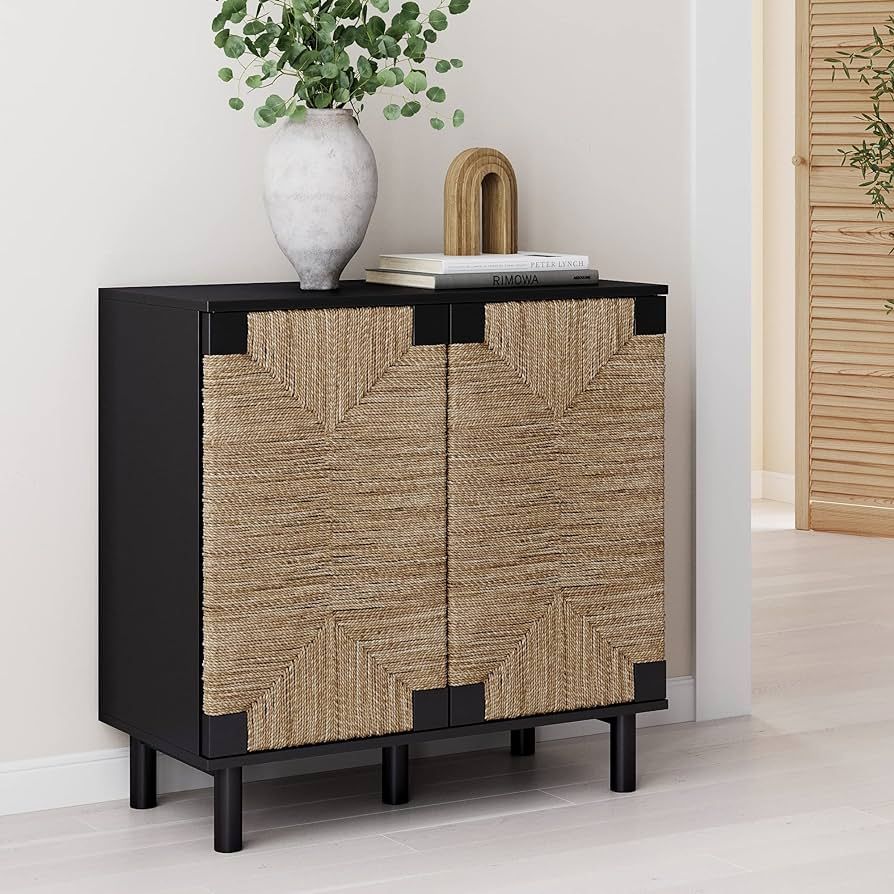 Nathan James Sideboard Buffet Modern Storage, Free Standing Accent Cabinet for Hallway, Entryway or  | Amazon (US)