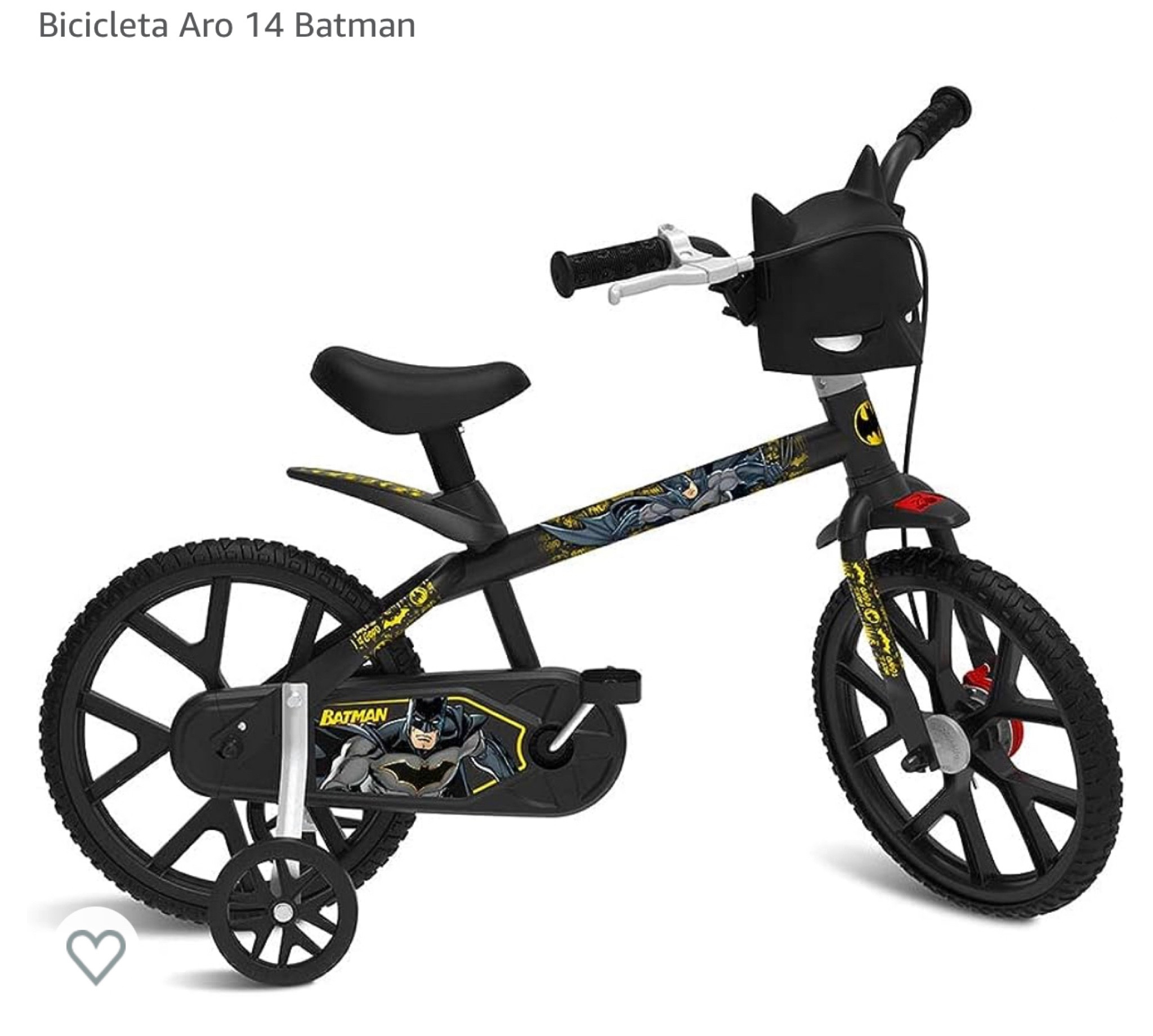 Bicicleta aro 14 Batman Bandeirante 



#amazonnaltkacademy