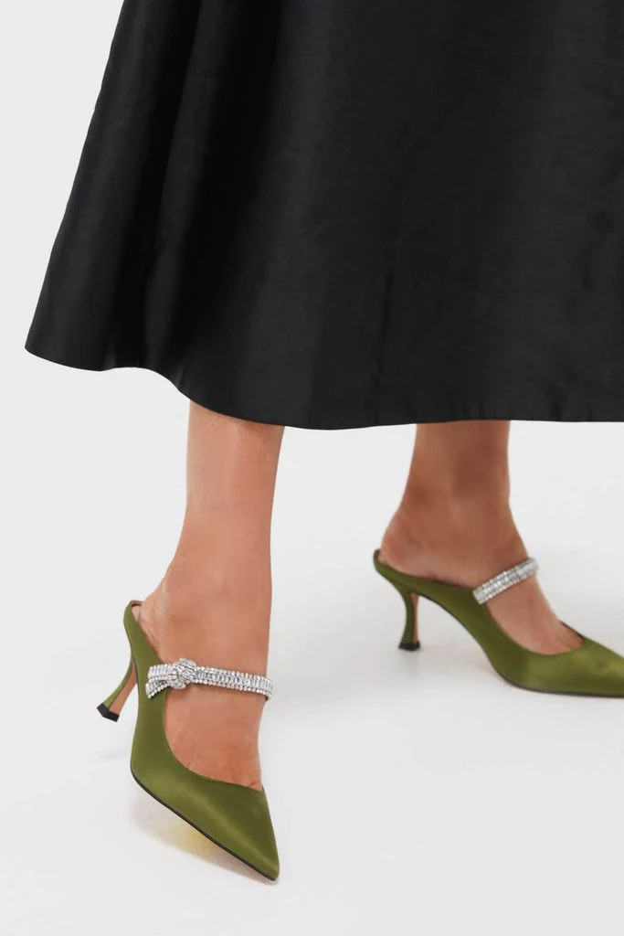 Fern Satin Mae Heels | Tuckernuck (US)