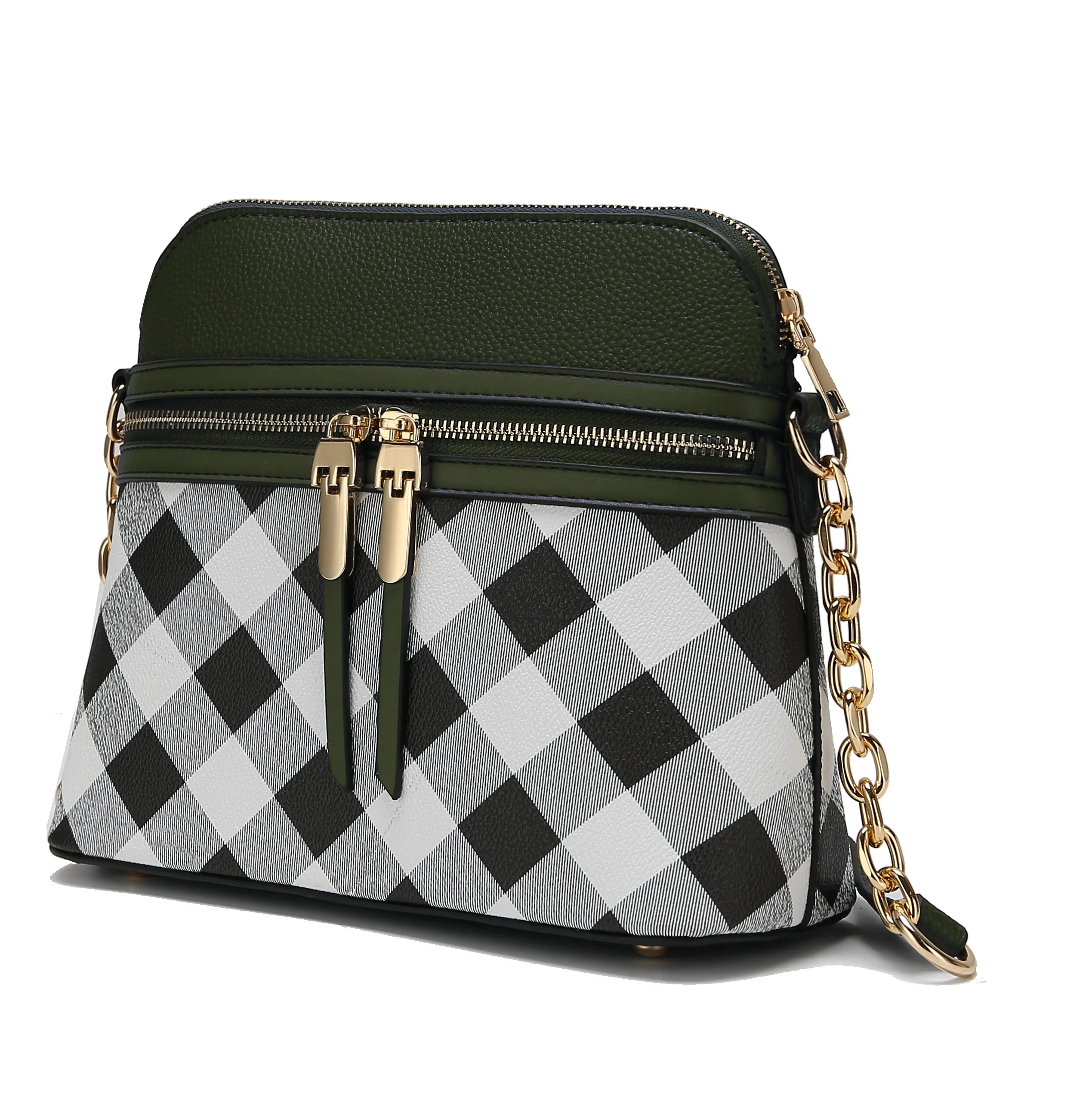 MKF Collection Suki Checkered Crossbody Bag By Mia K. | Walmart (US)