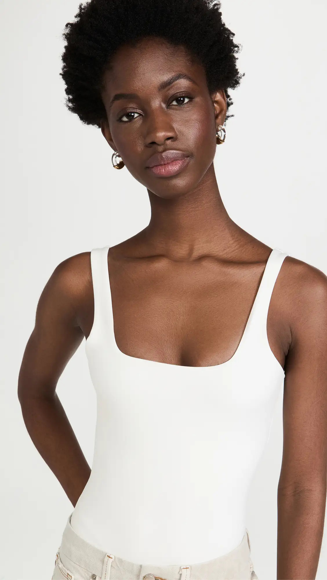 Good American Modern Tank Scuba Thong Bodysuit | Shopbop | Shopbop