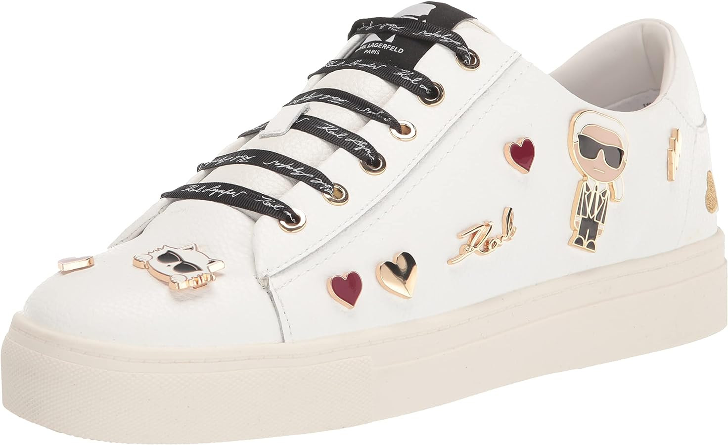 KARL LAGERFELD Women's Cate Shoes – Sneakers Iconic Klp Pins | Amazon (US)