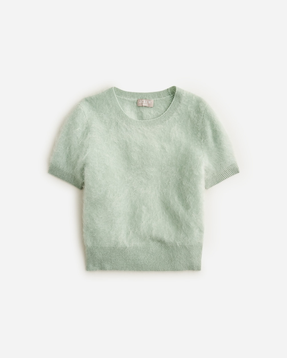 Brushed cashmere T-shirt | J. Crew US