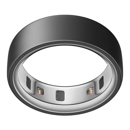 Oura Ring 4, Stealth, Size 11, Smart Wearable, Sleep, Fitness & Heart Rate Tracker, 8-Day Battery (Size Before You Buy) | Walmart (US)