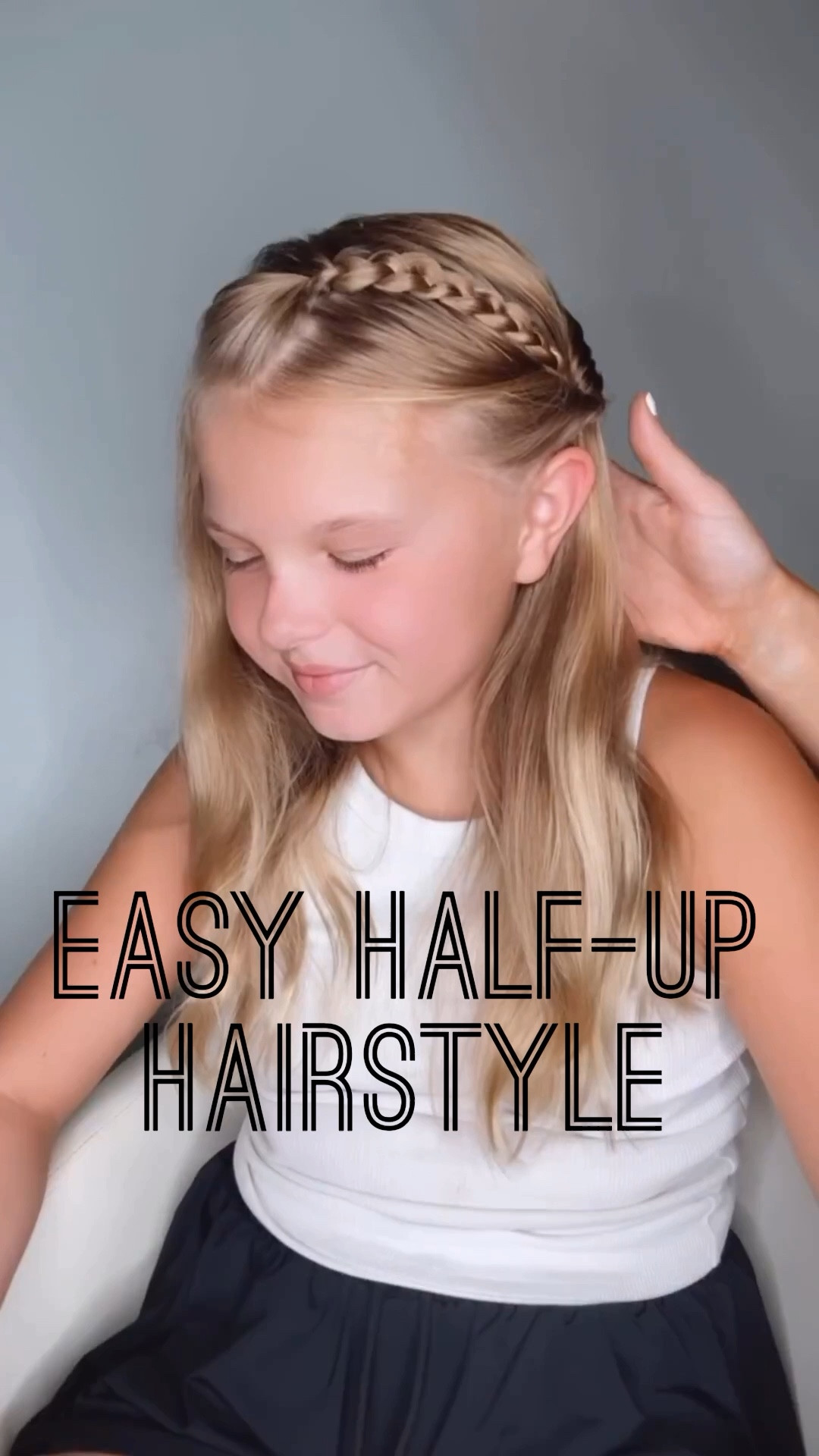 EASY HALF-UP HAIRSTYLE 🩷 This is one of the just love! It’s cute and so easy to do. I’m sharing my favorite hair products with you that I use daily. I honestly don’t do any hairstyle without first prepping Victoria’s hair. The hairstyling cream is a must, it helps keep the hair smooth and shiny! 

#LTKBeauty