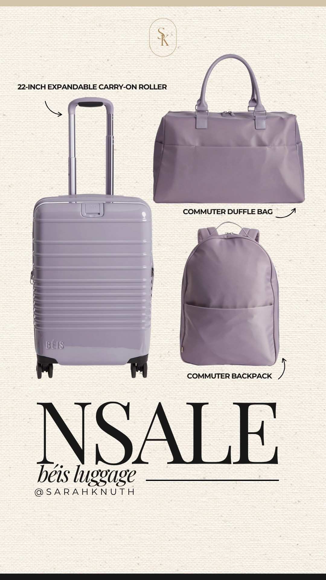 Nordstrom anniversary sale, travel bag, luggage, béis, carry-on bag

#LTKTravel #LTKFindsUnder100 #LTKSaleAlert