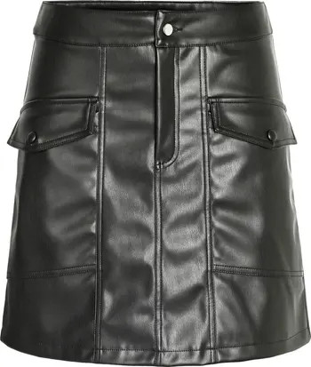 Andy Faux Leather Miniskirt | Nordstrom Rack