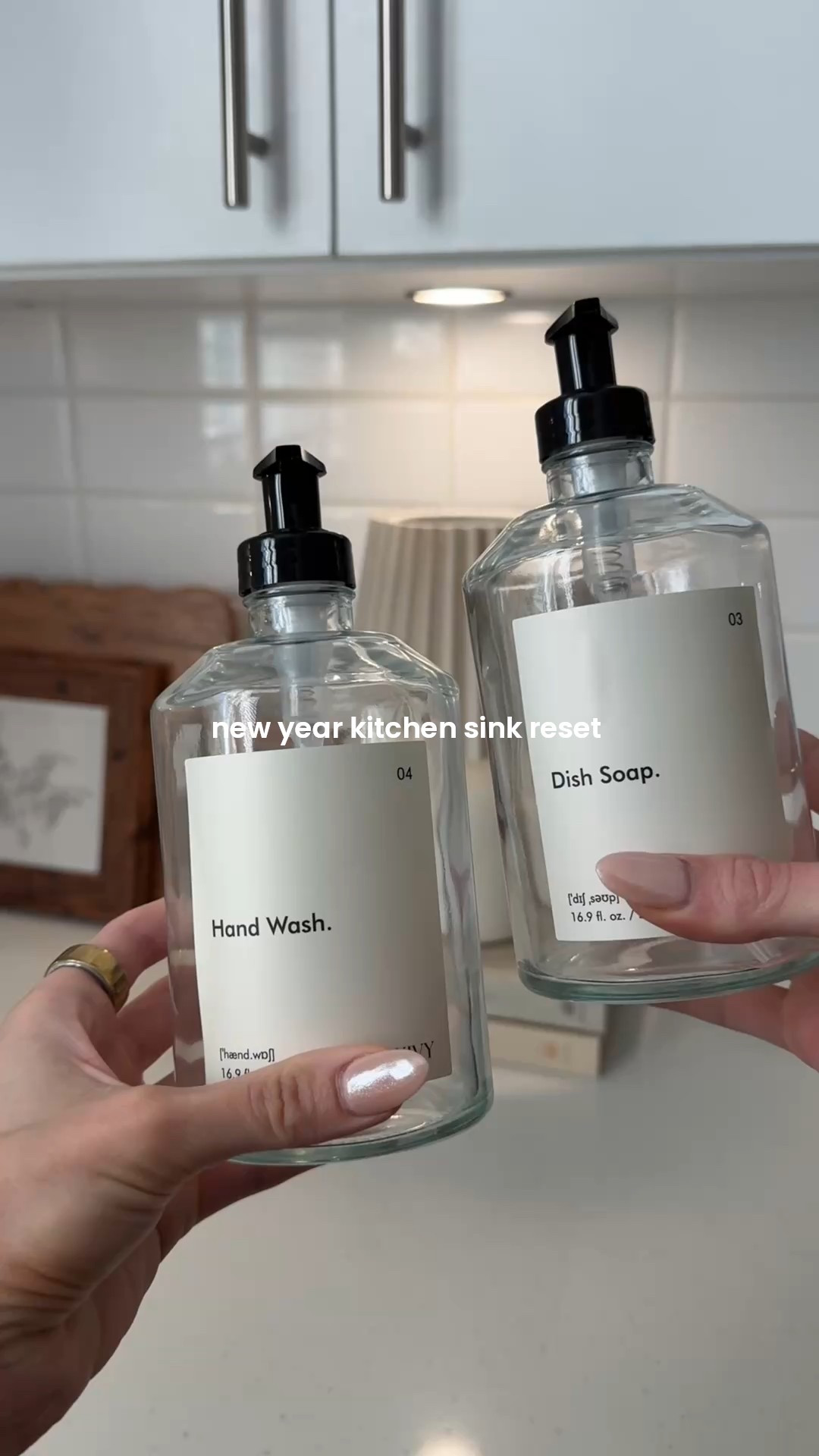 kitchen sink reset 🤍

#LTKHome