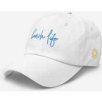 Women's Beach Baseball Cap, Beach Life Baseball Cap, #beachlife Hat, Women's Birthday Gift, Clothing, Gift | Etsy (US)