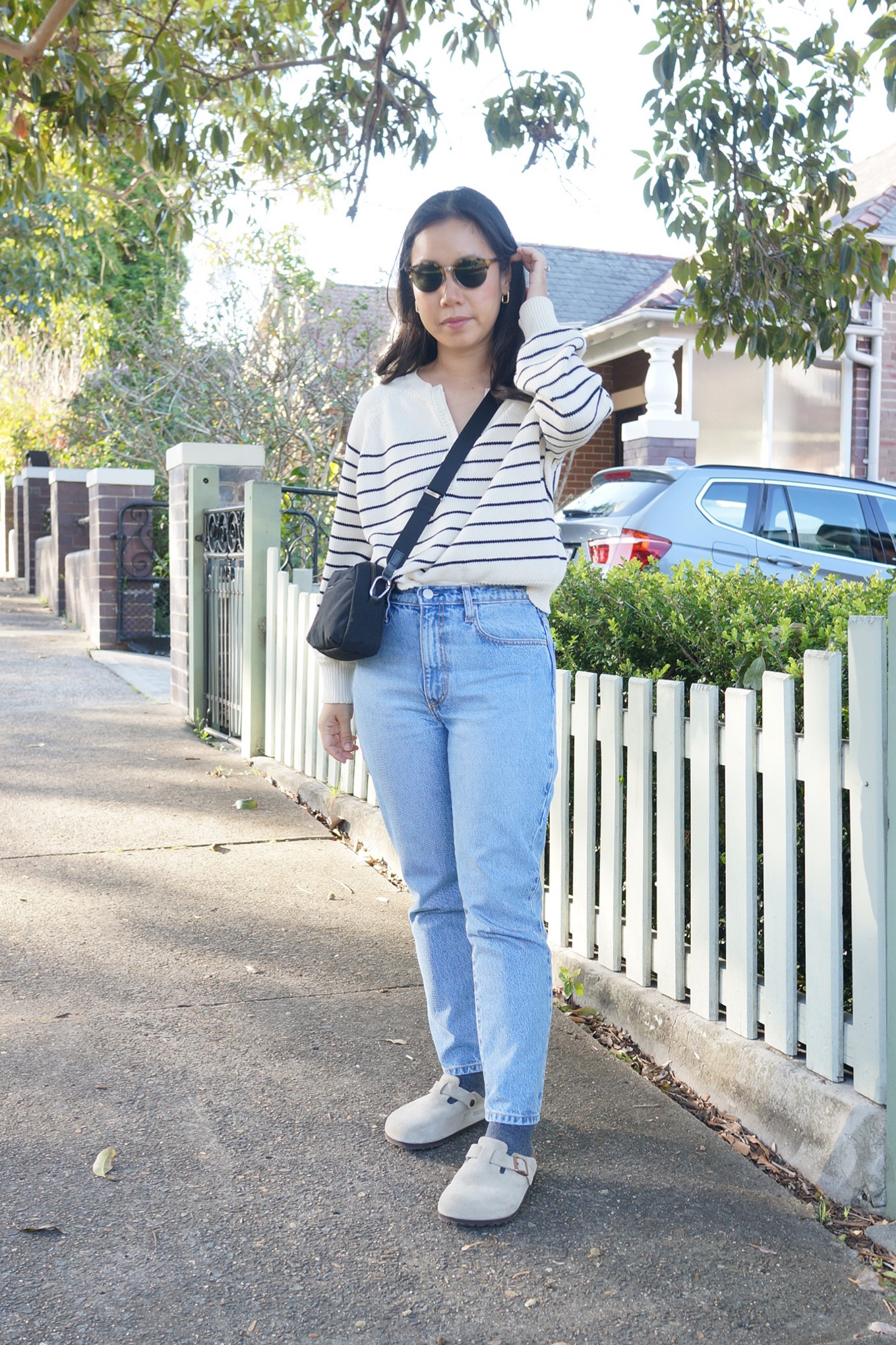 Size XS in the knit, size 26 in the jeans (currently on sale!)

#LTKfindsunder100 #LTKsalealert #LTKSeasonal