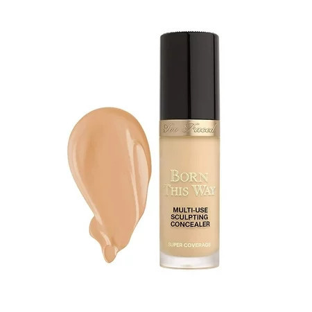 Too Faced Born This Way Super Coverage Multi-Use Longwear Concealer Light Beige | Walmart (US)