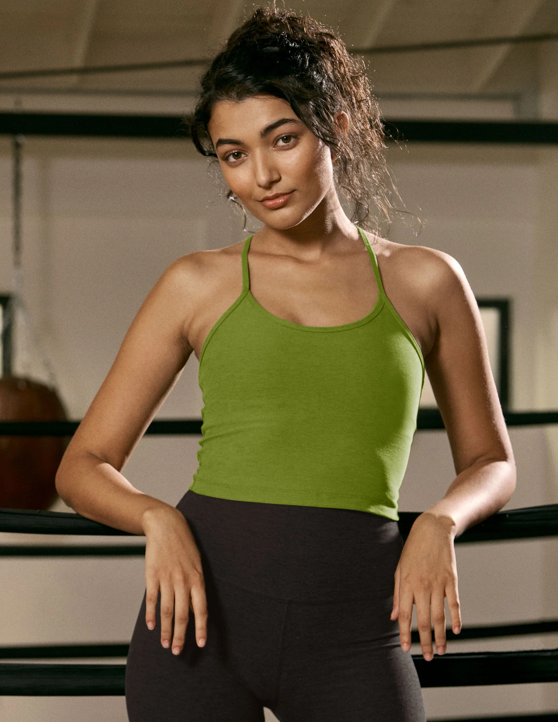 Spacedye Slim Racerback Cropped Tank | Beyond Yoga | Beyond Yoga