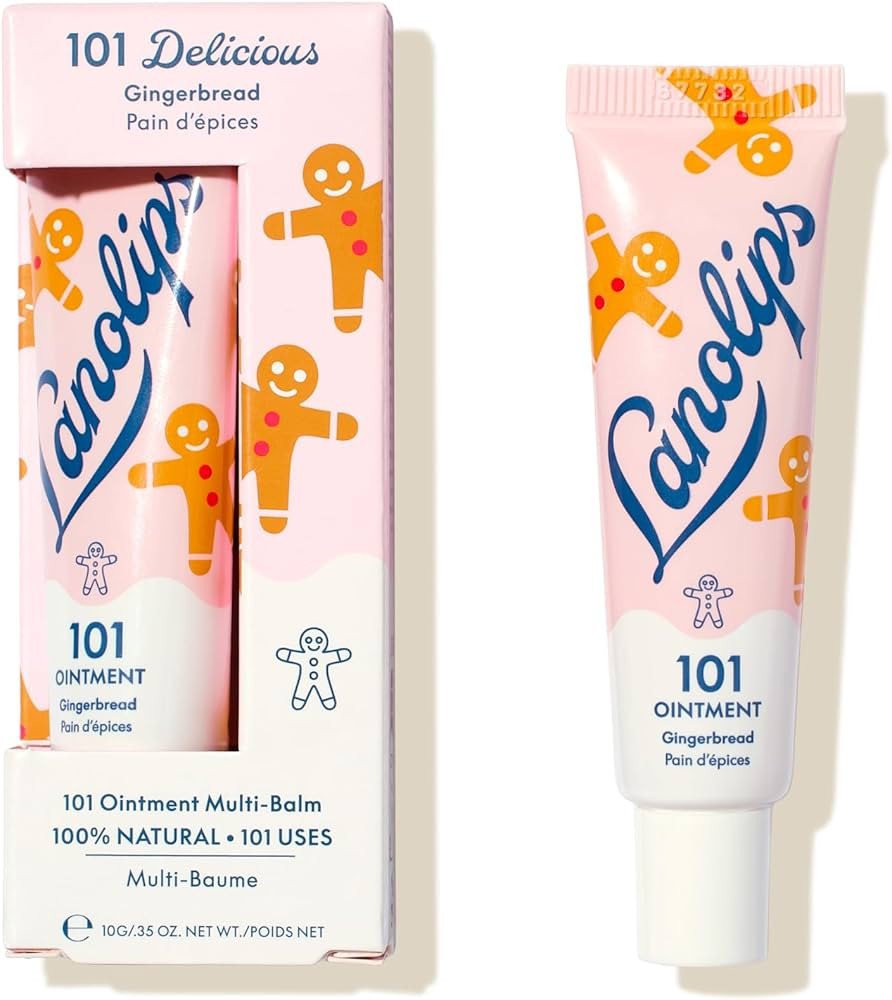 Lanolips 101 Ointment - Lanolin Lip Balm for Smooth, Hydrated & Healthy Lips - Multipurpose Ointm... | Amazon (US)