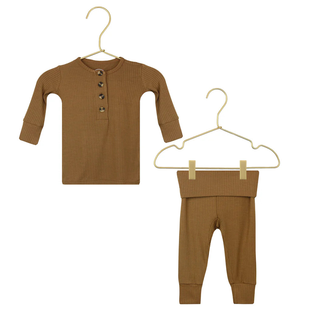 Chandler Ribbed Top + Bottoms | Lou Lou & Company