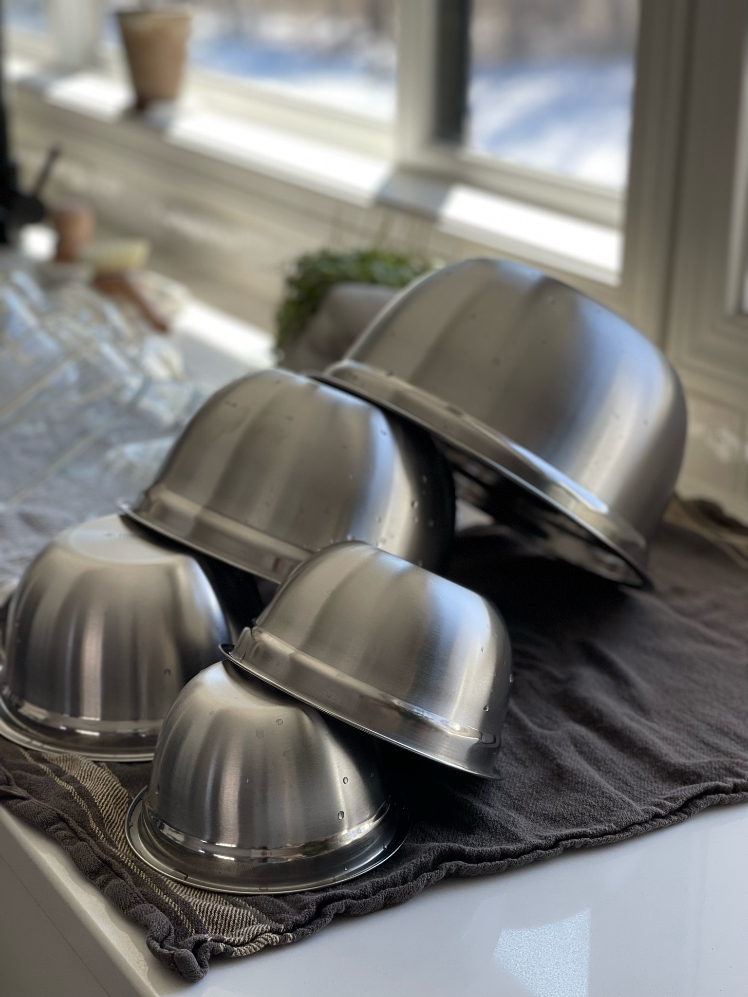 Stainless steel mixing bowls with lids! Perfect for baking and storage  

#LTKunder50 #LTKhome #LTKunder100