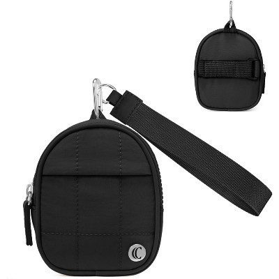 Generic Mini Backpack Keychain Wallet Small Change Quilted Coin Purse Cute Puffer Wristlet Pouch with 3 RFID Card Slots | Target