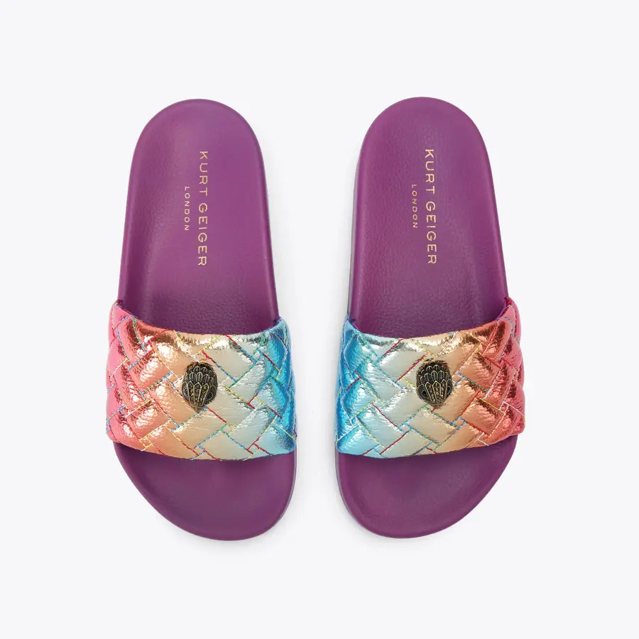 Kurt Geiger Londonmeena eagle slide$98 | Kurt Geiger US