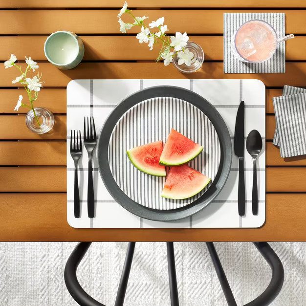 Faux White Delphinium Flower Stem Glass Arrangement - Hearth & Hand™ with Magnolia | Target