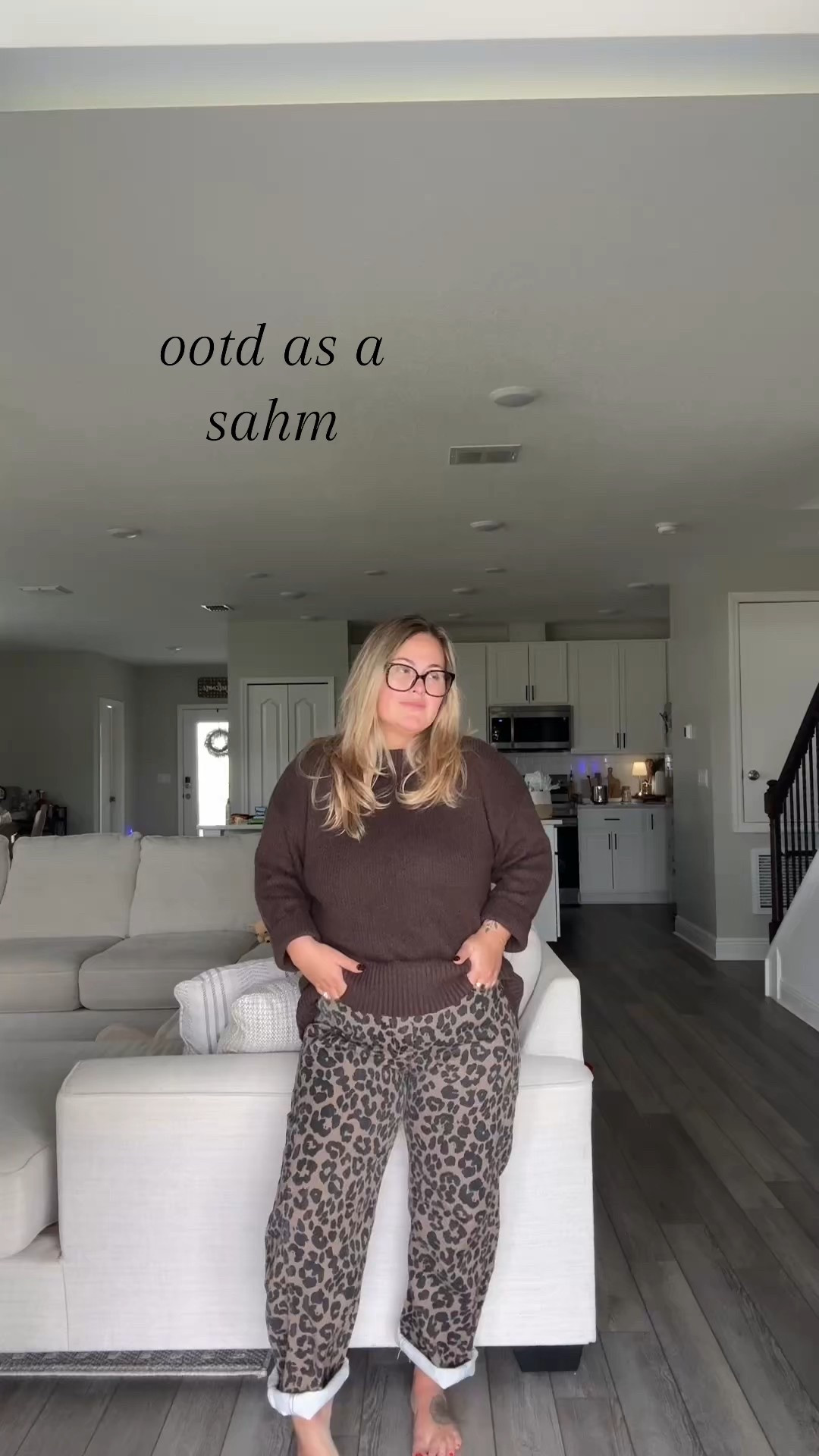 obsessed with this combo lately 🤎 this old navy brown sweater is the perfect cozy neutral + these amazon cheetah print barrel jeans add just the right amount of fun. such a cute fall outfit that’s equal parts neutral outfit and trendy outfit — perfect for casual fall looks, affordable fashion, and all your amazon fashion finds this season.

#LTKSeasonal #LTKMidsize #LTKSaleAlert