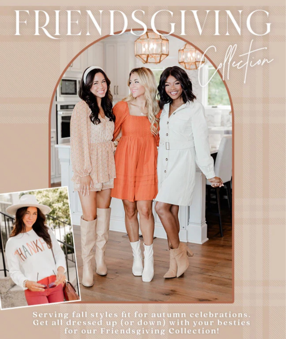 Pink lily friendsgiving drop!
Shared links to what i bought 😍🤎

#LTKfindsunder100 #LTKHoliday #LTKSeasonal