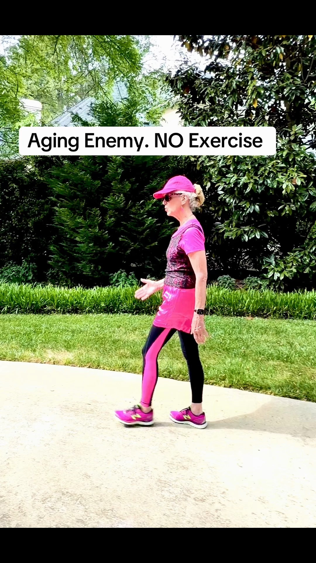 What’s a major enemy of aging -no exercise? you need to use it or lose it. Do what you can with what you got or it’ll keep diminishing. That’s a hard fact but it’s a fact! #fyp #workout #walk #healthy #trending

#LTKfitnessgoals #LTKOver40 #LTKselfcare