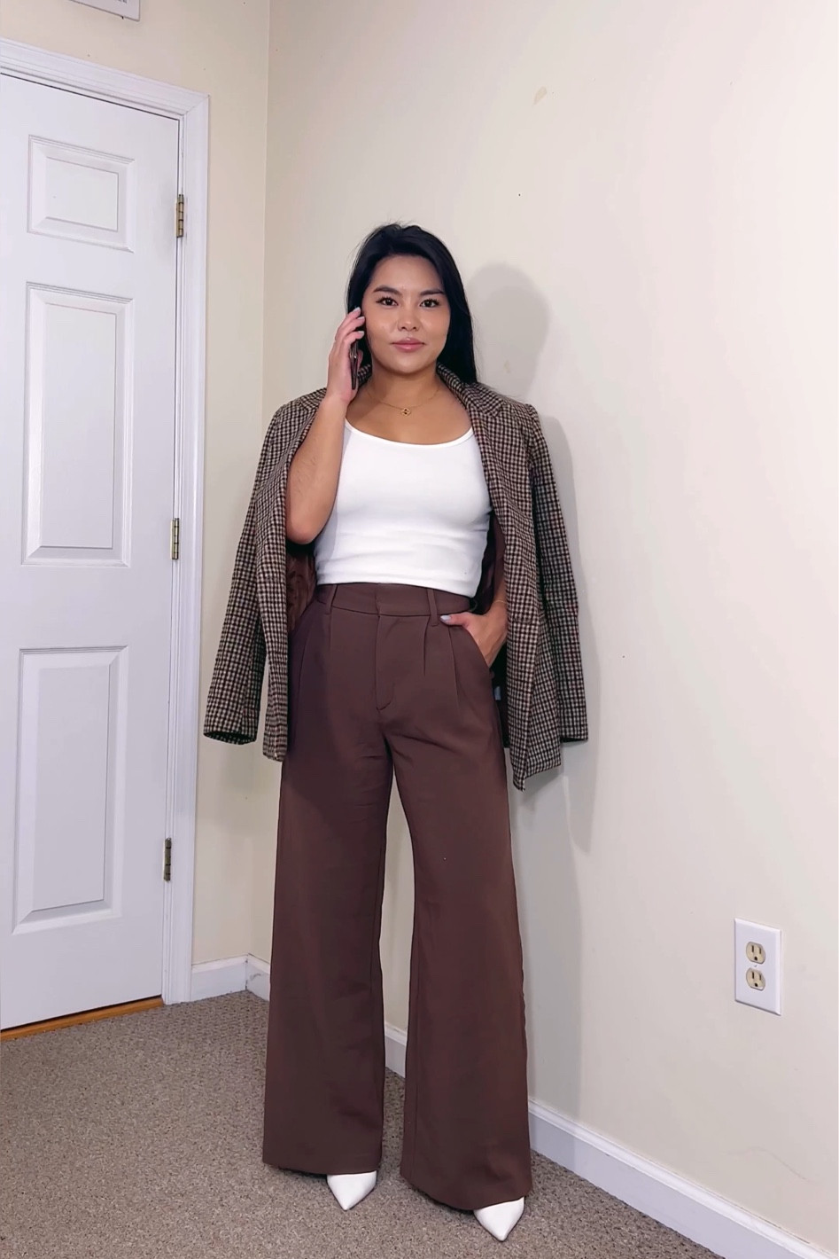 abercrombie sale for cyber Monday - 25% off with additional 15% off with code CYBERAF
Petite friendly! Wearing size XS petite. 

#LTKCyberWeek #LTKworkwear #LTKHoliday