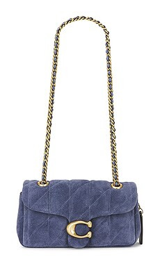 Coach Quilted Tabby Shoulder Bag 20 Light Denim from Revolve.com | Revolve Clothing (Global)