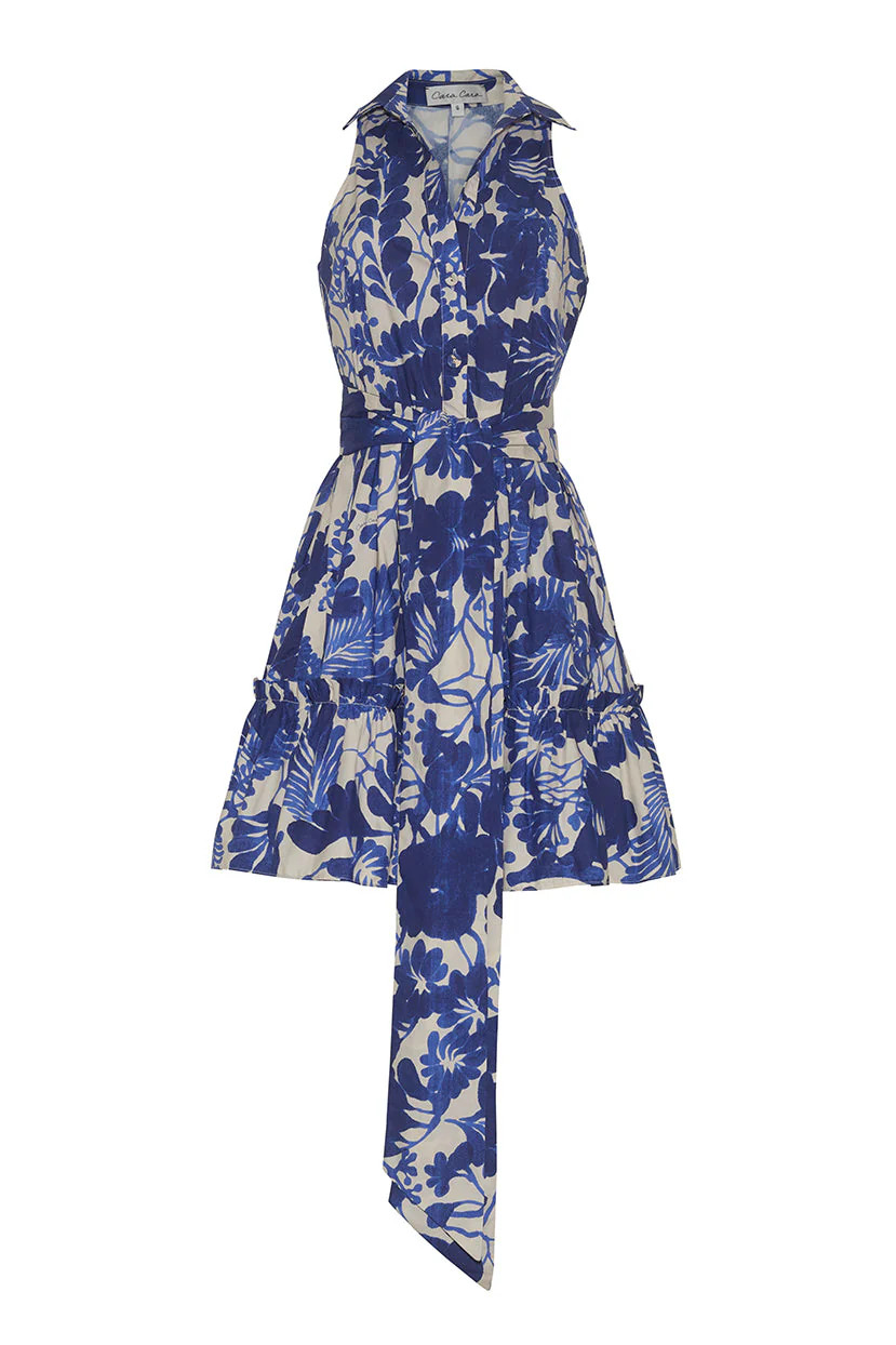 Hannah Dress in Evening Mill Reef | Over The Moon