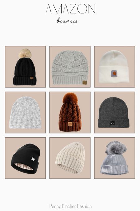 Amazon beanie hats. Cute winter hats for women

#LTKstyletip #LTKfindsunder50 #LTKSeasonal