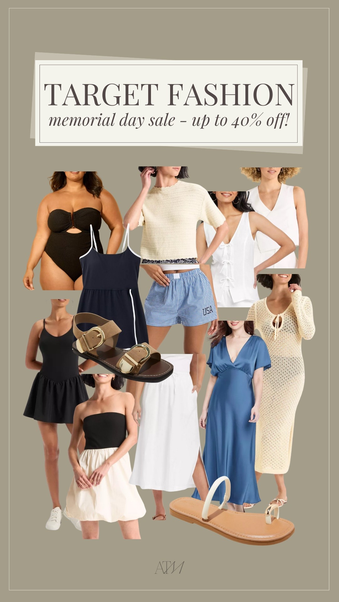 Target Fashion Memorial Day SALE - up to 40% off!

target, target fashion, summer fashion, summer sale, memorial day 

#LTKStyleTip #LTKSeasonal #LTKSaleAlert
