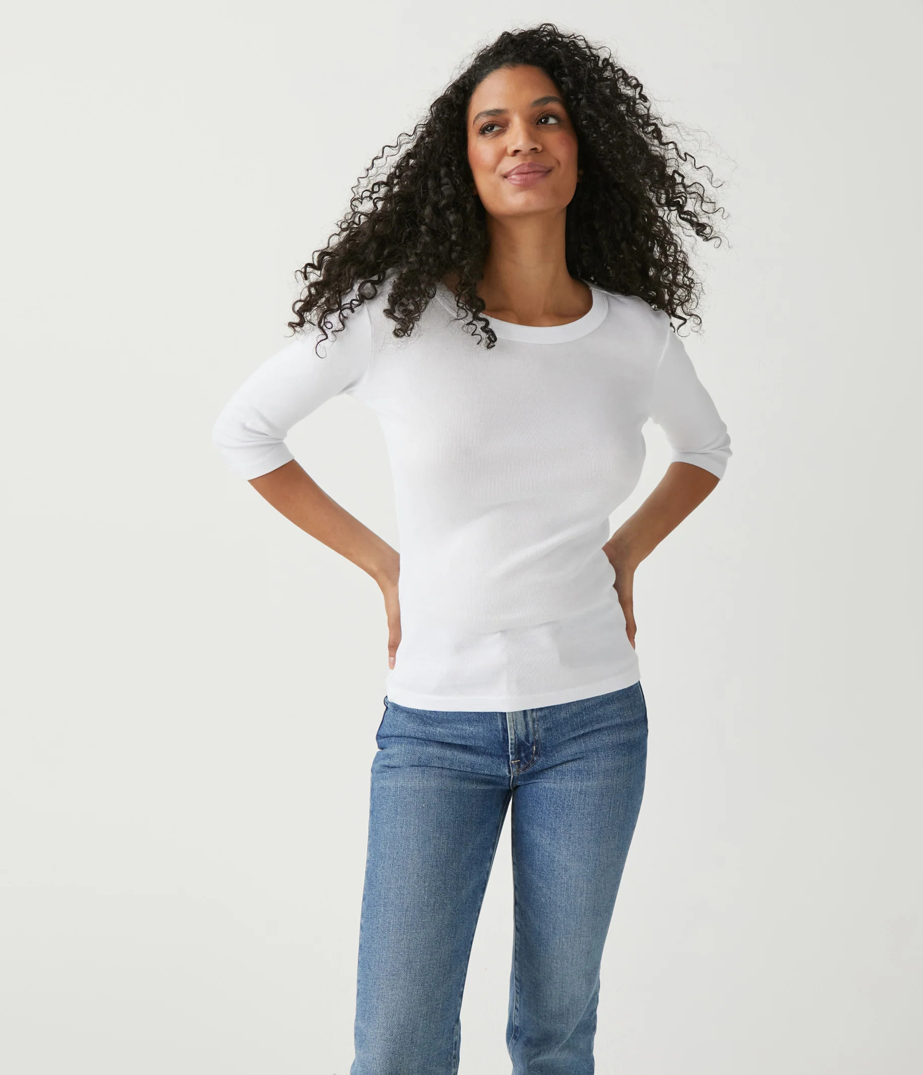 Dot 3/4 Sleeve Tee | MichaelStars.com