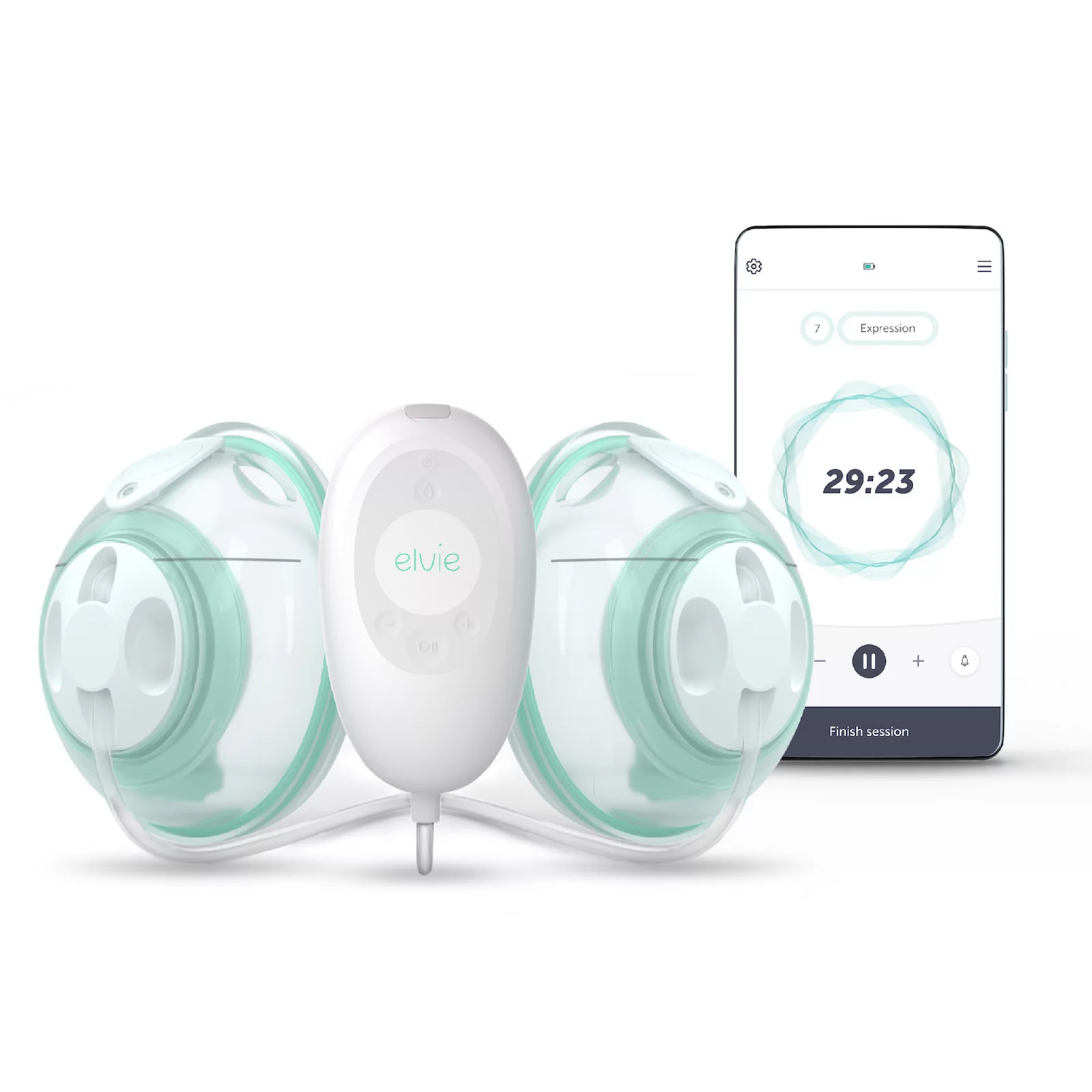 Elvie Stride Hands-Free Electric Breast Pump, White | Kohl's