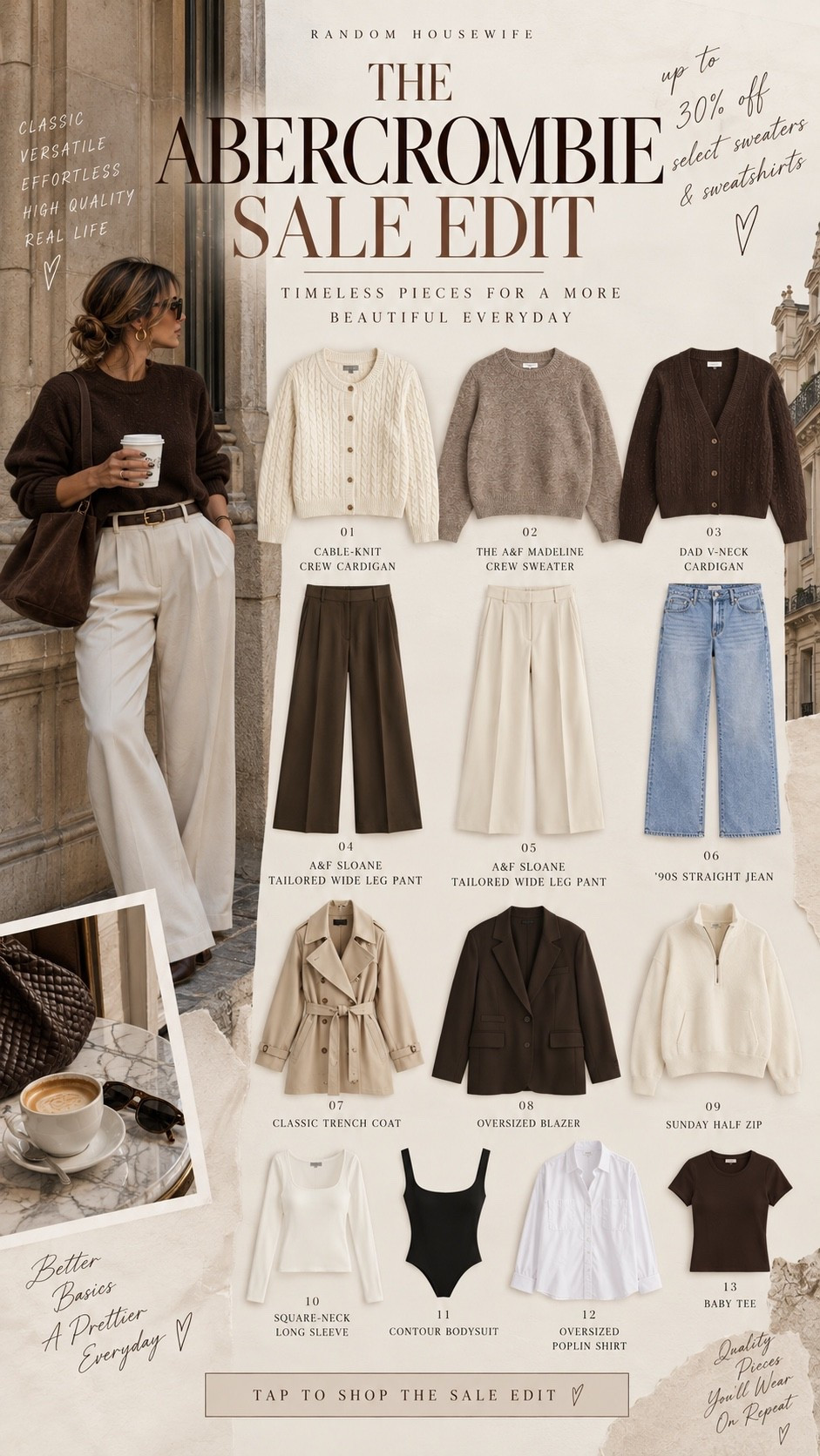 Abercrombie Sale on Sweaters is happening — here’s the pieces I’m looking at with corresponding pieces to make a look

#LTKSaleAlert #LTKSeasonal #LTKOver40