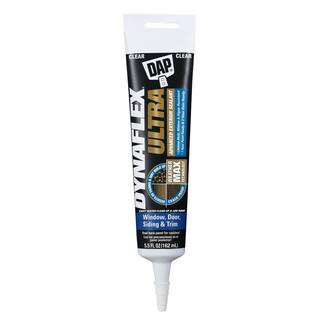 DAP Dynaflex Ultra 5.5 oz. Clear Advanced Exterior Window, Door, and Siding Sealant 18207 | The Home Depot